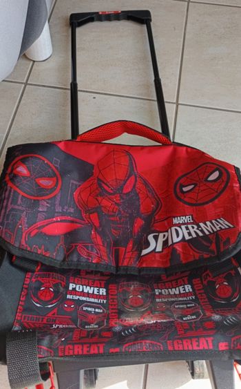 Carte à Spider-Man à roulette maternelle primaire