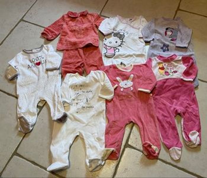 Lot vêtements fille 6 mois Okaïdi - photo numéro 4