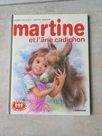 Livre pour enfant Martine et l'âne Cadichon