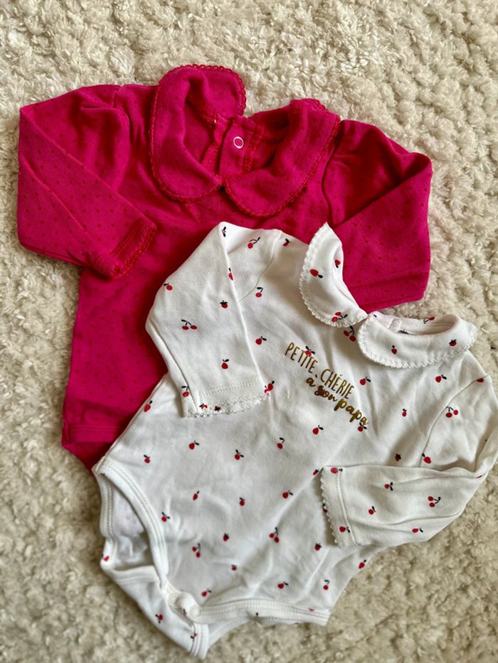 Lot de 2 bodies 3 mois