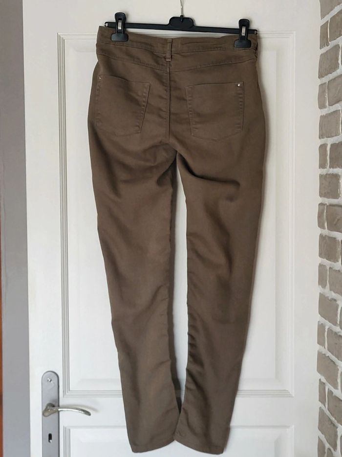 Pantalon en toile Kaki Mim - photo numéro 4