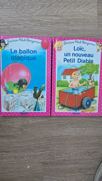 #lot livre clubs Benjamin
