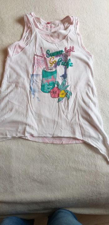 Tee shirt tunique sans manche