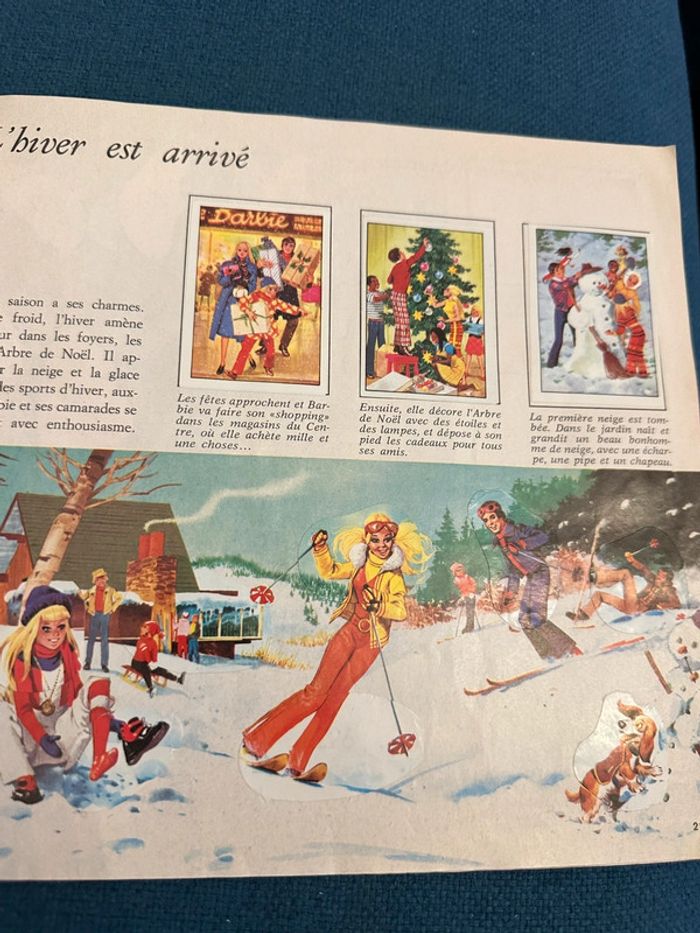 Album livre vignettes Panini ancien 1976 complet Barbie stickers autocollants - photo numéro 16