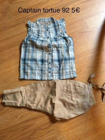 Ensemble captain tortue 2 ans
