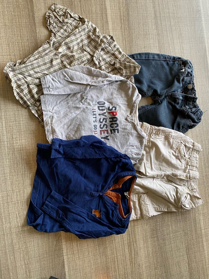 Lot 5 vêtements 2 ans - photo numéro 2