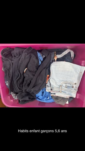 Lot habits garçons 5,6 ans