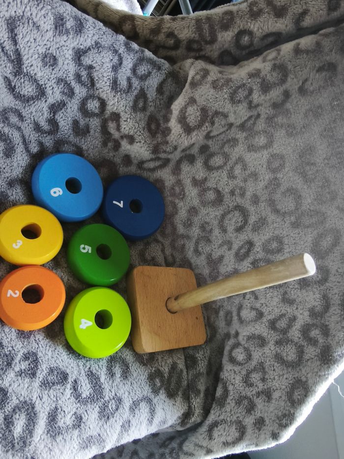 Jeu en bois empilable - photo numéro 2