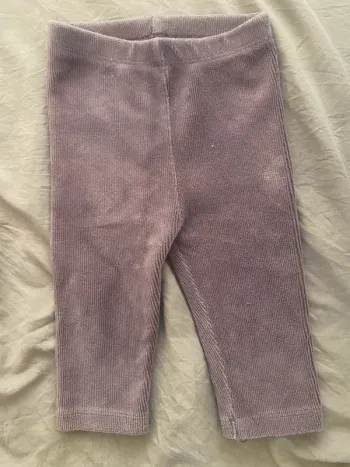 Pantalon violine velours
