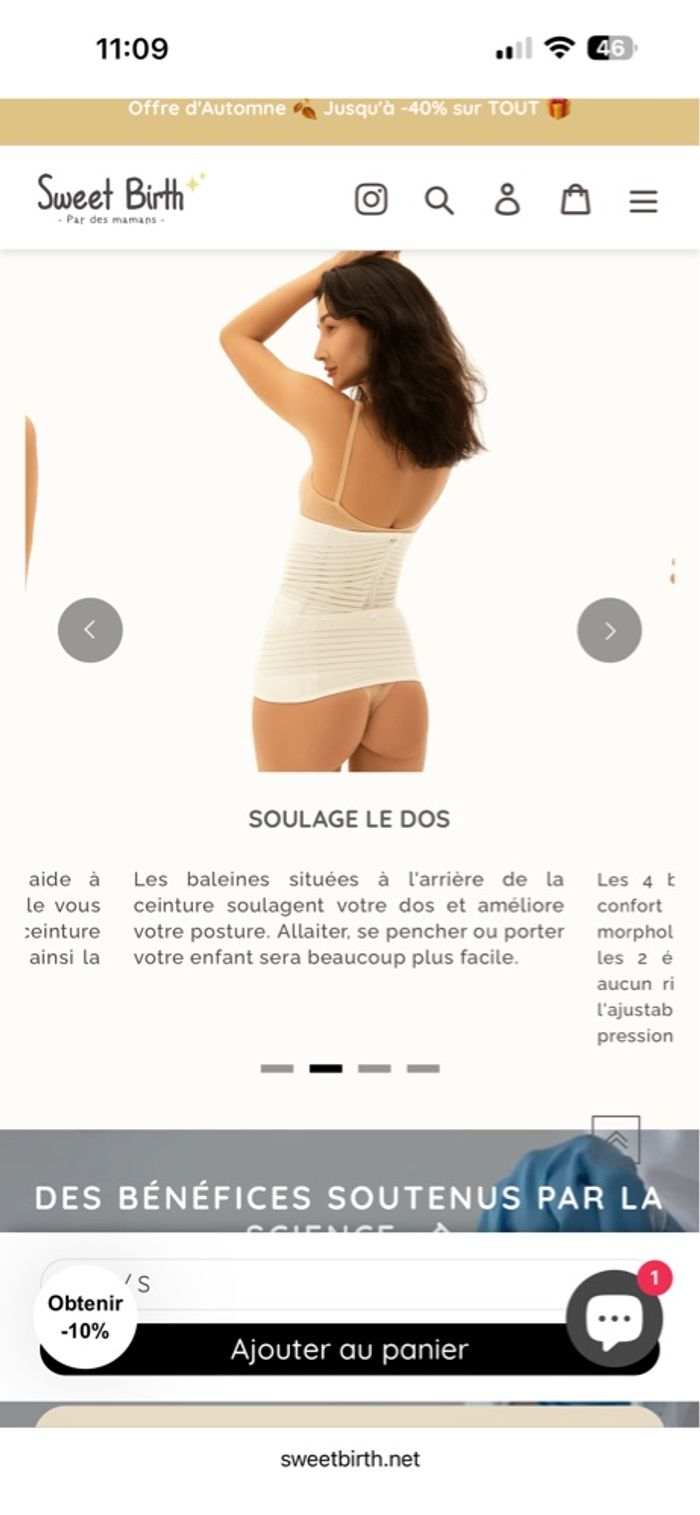 Ceinture de soutien postnatal - photo numéro 5