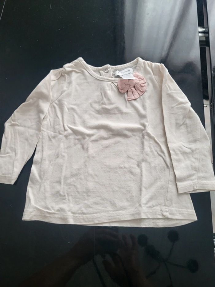 Haut ecru la redoute 18 mois