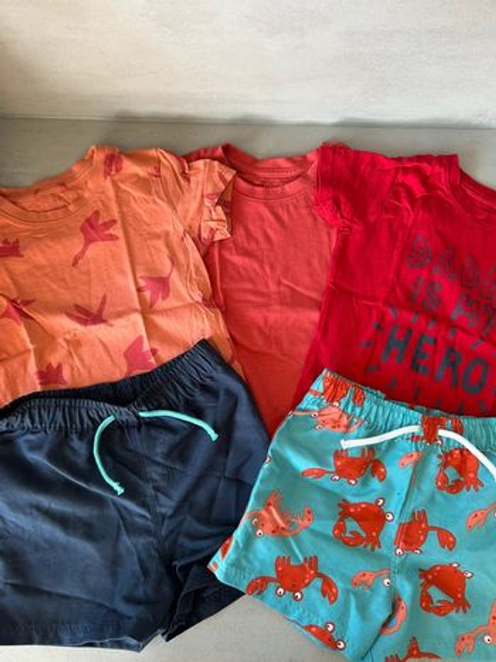 Ensemble bébé été