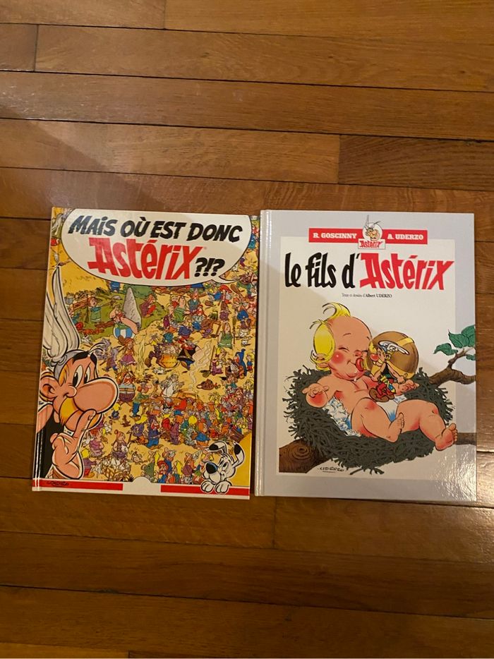 Lot de 2 BD Astérix