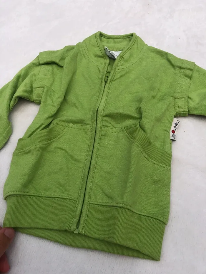 Gilet zip vest veste jacket manymonths coton explorer - photo numéro 3