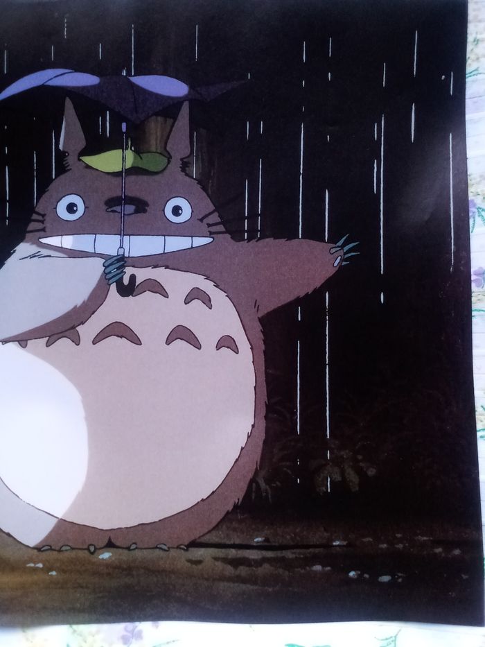 Affiche Poster Mon Voisin Totoro Studio Ghibli Miyazaki - photo numéro 4