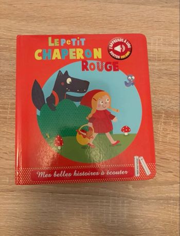 Livre le petit chaperon rouge