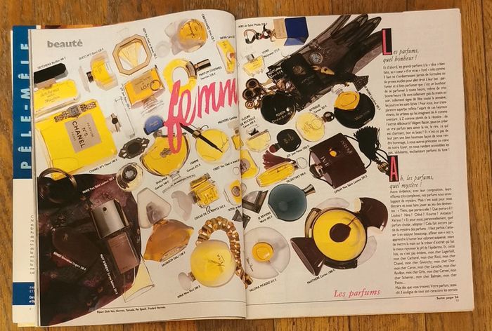 Ancien magazine Modes et travaux 1987 N°1045 Vintage - photo numéro 3