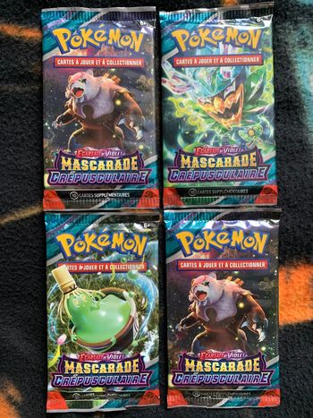 Boosters Pokémon Mascarade Crépusculaire
