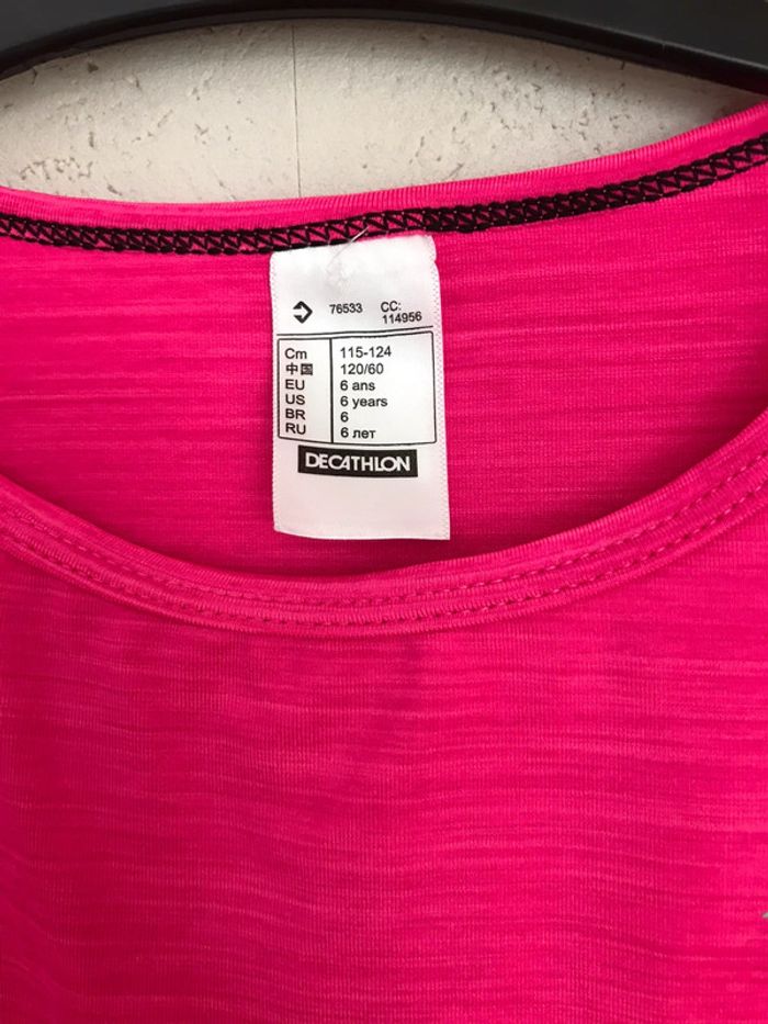 Haut rose décathlon - photo numéro 3