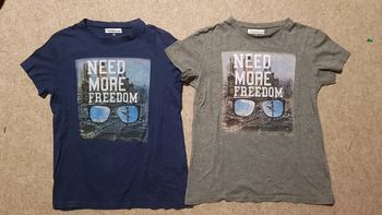 Lot de 2 tee shirts in extenso garcon 10ans