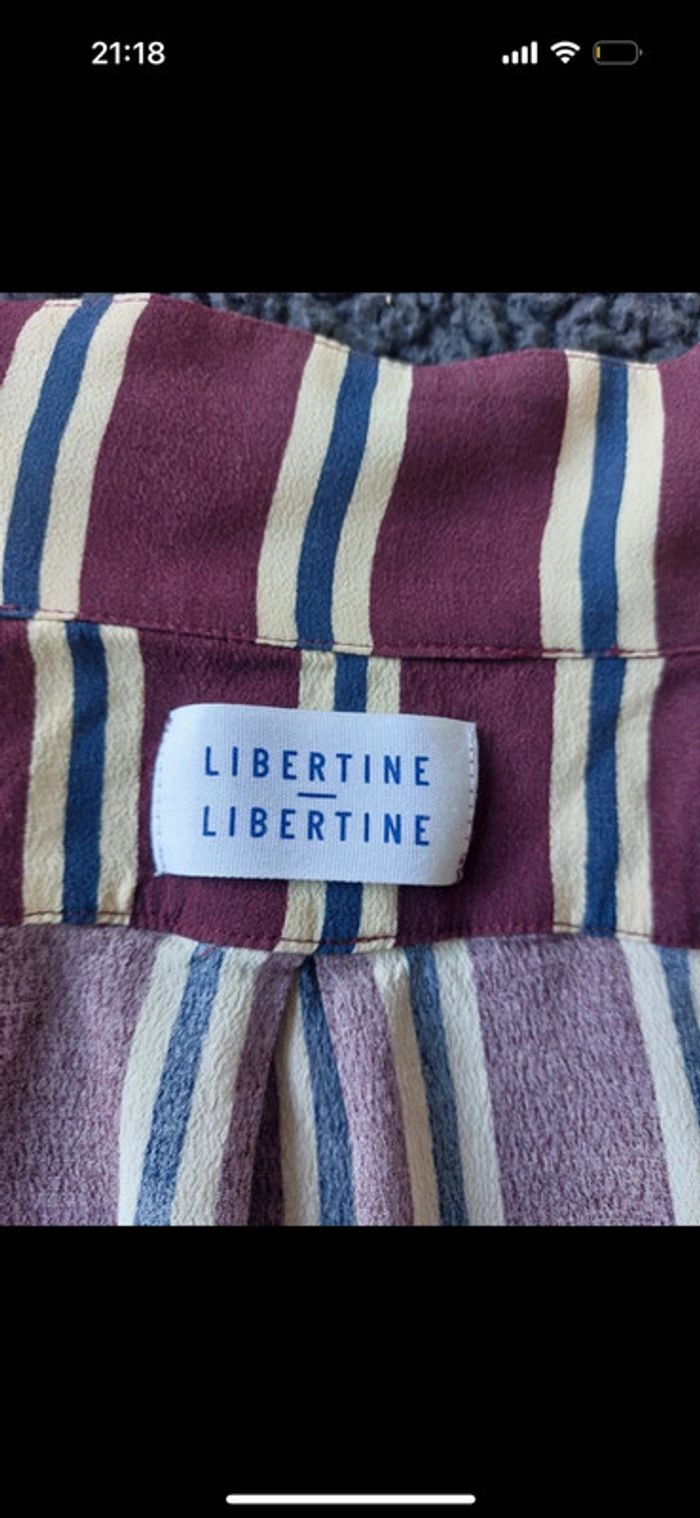 Chemise Libertine Libertine taille S - photo numéro 3