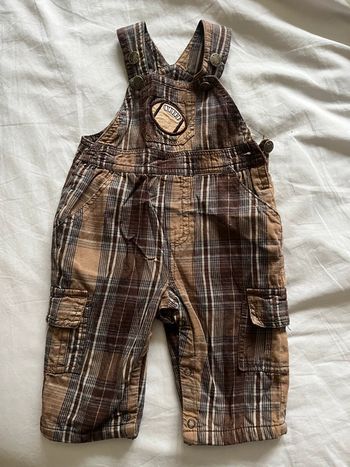 Salopette bébé marron