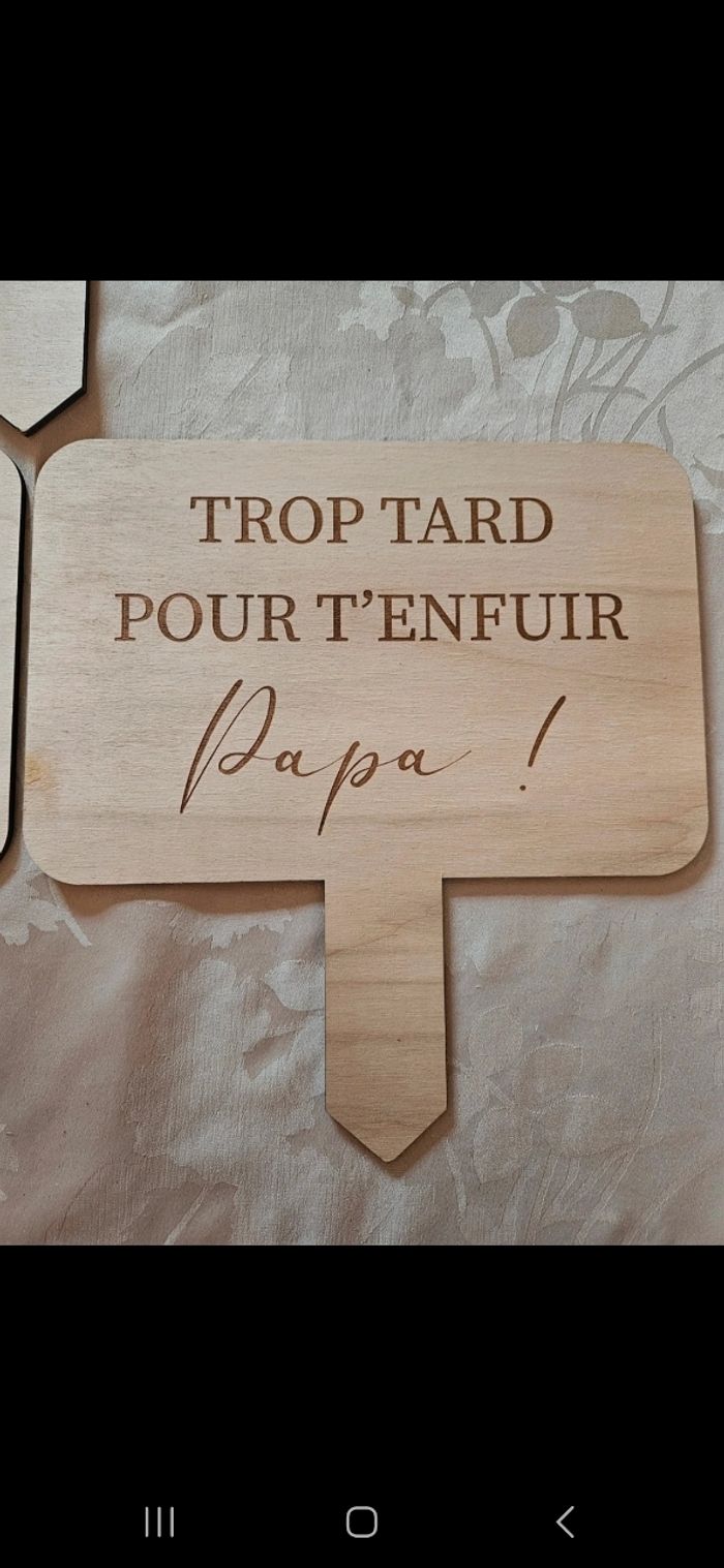 Pancarte mariage