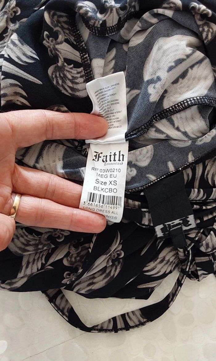 Robe longue dos nu été noire et beige Faith Connexion T 34 - photo numéro 15