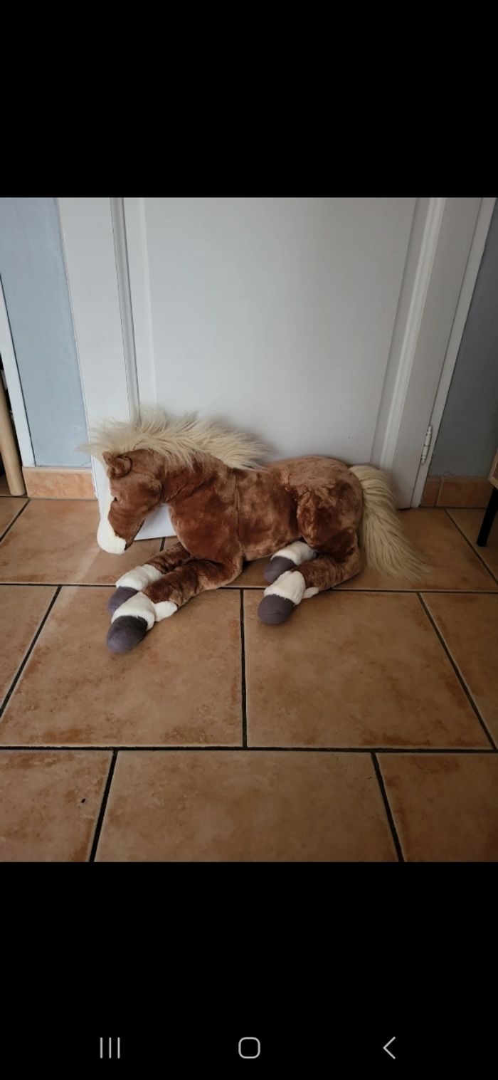Peluche cheval