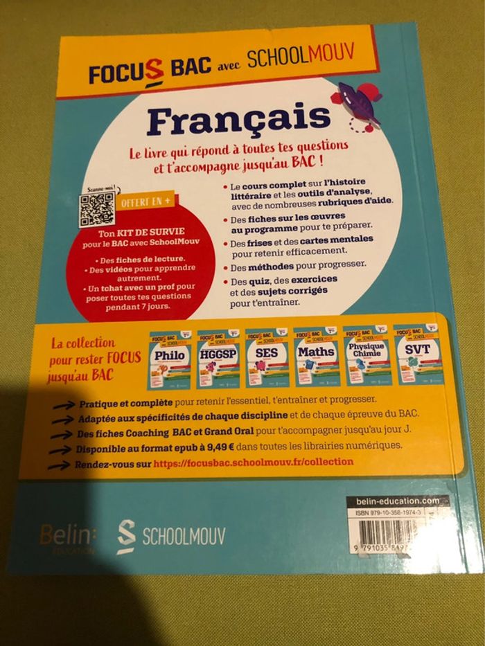 Focus bac avec schoolmouv français 1er - photo numéro 4