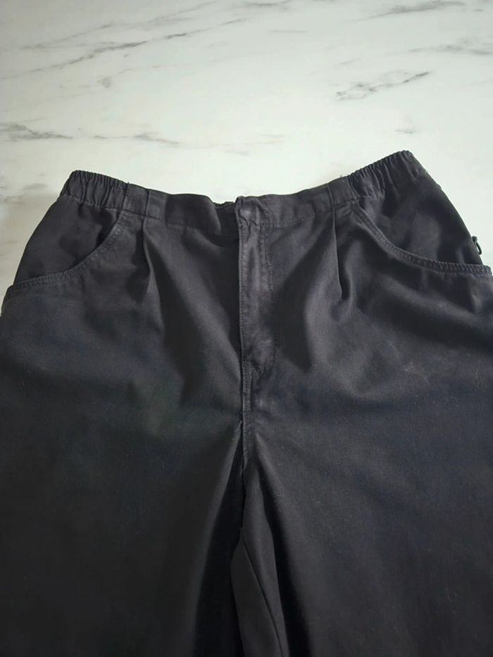Bershka pantalon noir parachute taille XL - photo numéro 3