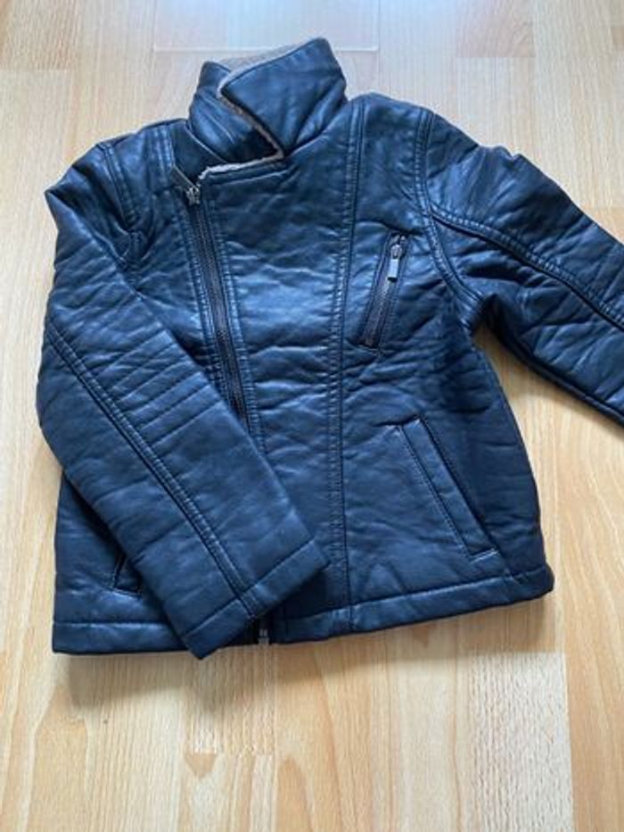 Veste en similicuir