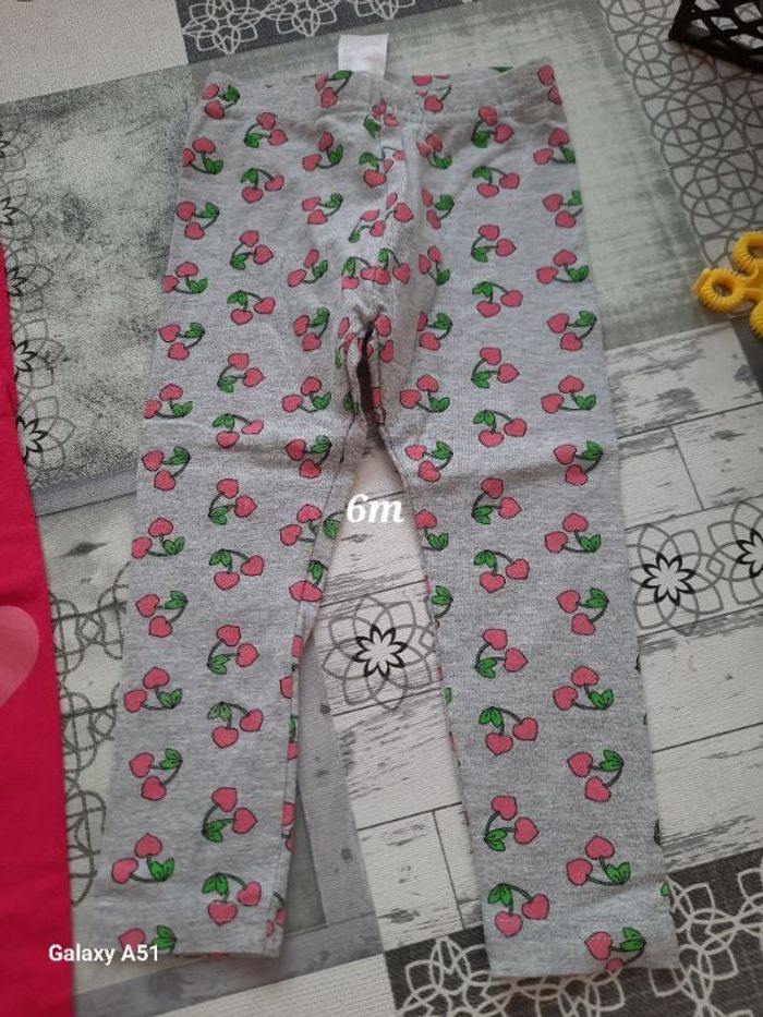 Lot de 3 leggings 6 mois