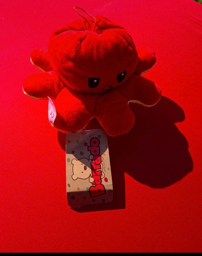 Peluche pieuvre réversible neuve - photo numéro 2