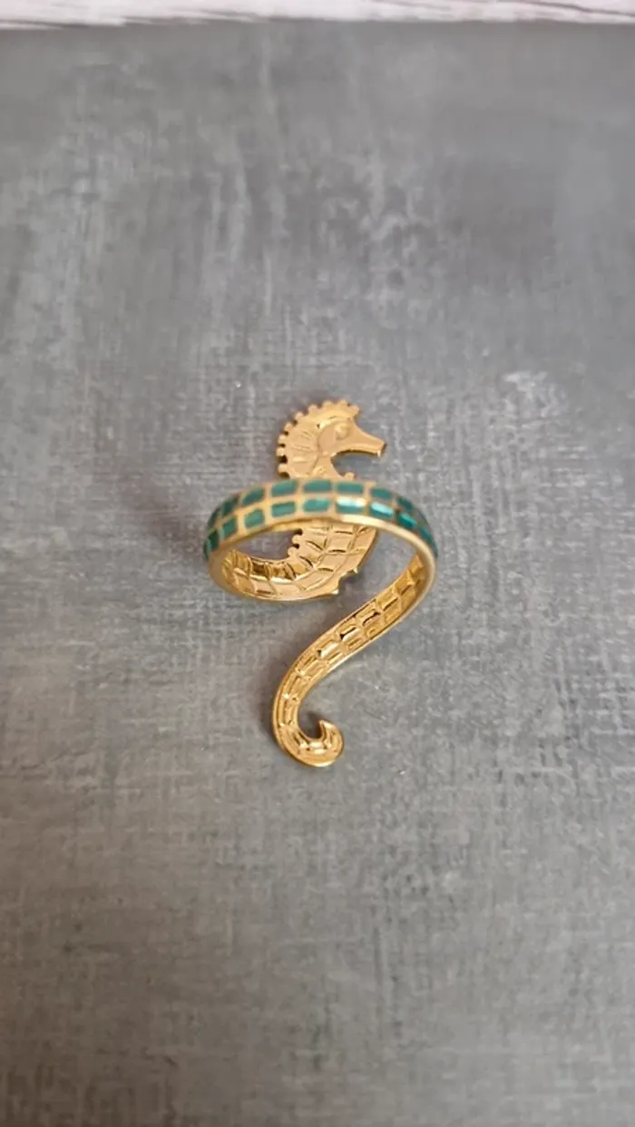 Bague 💍 hypocampe - photo numéro 3