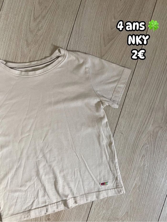 T-shirt 🍀 4 ans 🍀 NKY