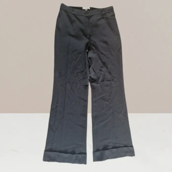 Pantalon à jambes larges noir - Un Deux Trois - Taille 36 - photo numéro 2