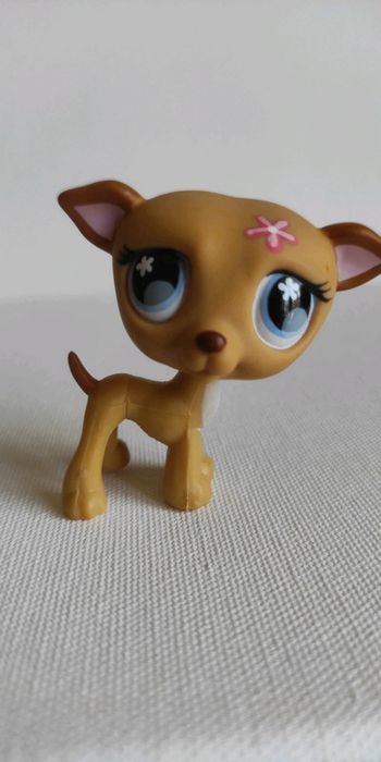 My littlest petshop chien lps lévrier 498