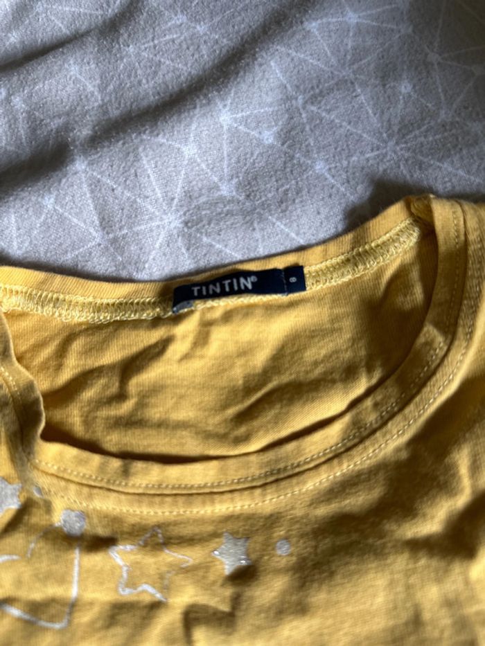 Tintin t-shirt 8 ans - photo numéro 2