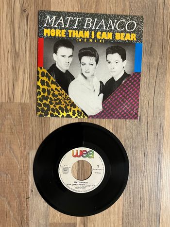 Vinyle 45 tours-Matt Bianco-More than I can bear