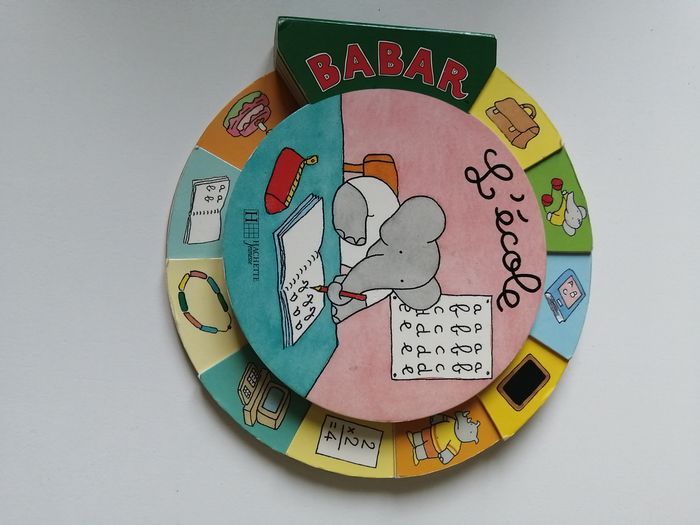 peluche et livre babar - photo numéro 6