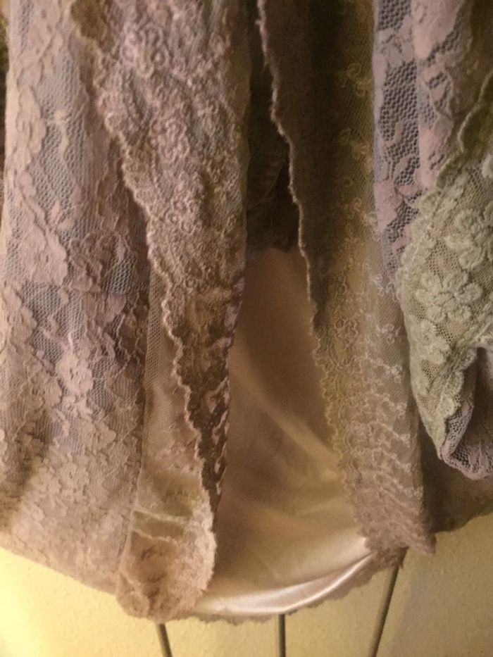 Robe à bretelles dentelle doublée - photo numéro 7