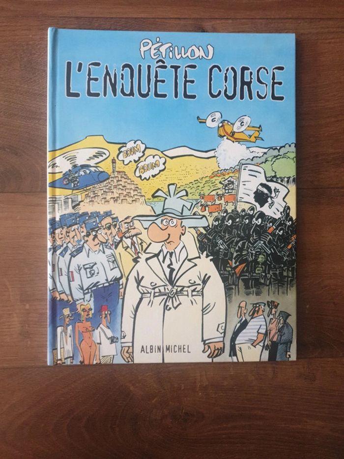 Bande dessinée L'enquête Corse