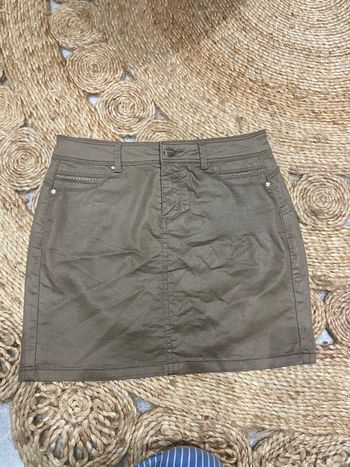 Jupe taille 34 cache cache marron