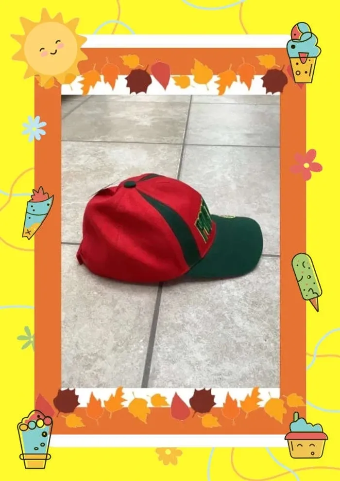 Casquette Portugal rouge vert Hot Style - photo numéro 4