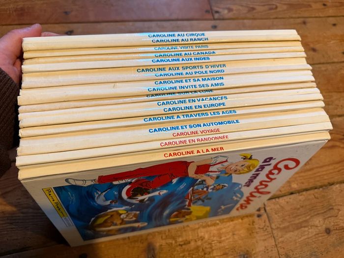 Lot rarissime Intégrale Collection complète livres Caroline grands albums Hachette anciens - photo numéro 7