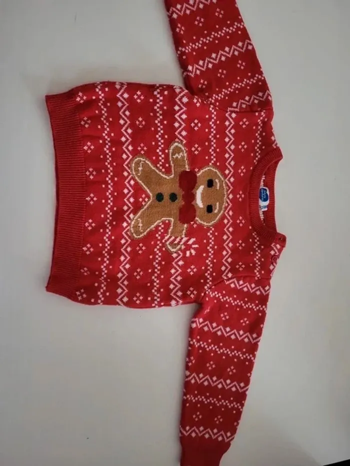 Pull chaud noel 24 mois 2 ans - photo numéro 3
