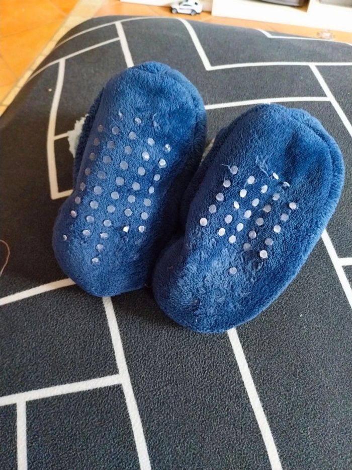 Chaussons la reine des neiges - photo numéro 3
