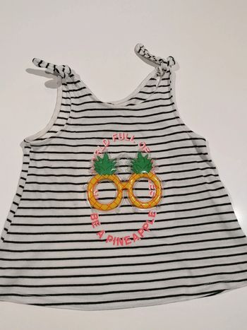 Petit débardeur ananas T 6 ans 🍍