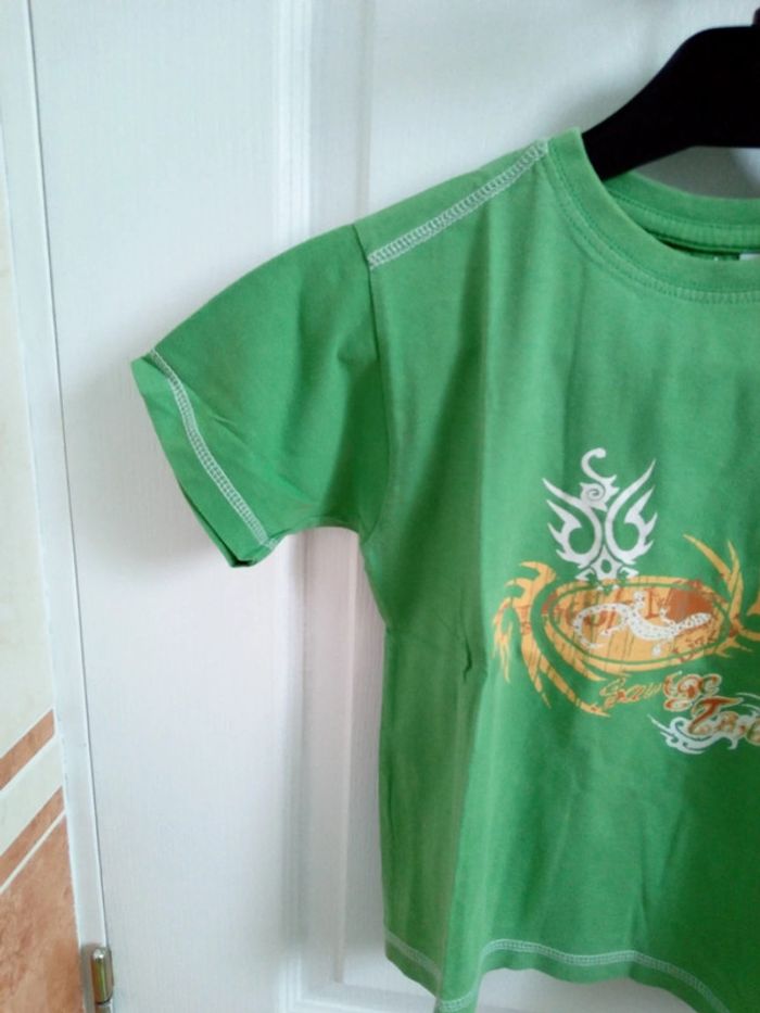 Tee-shirt vert T.6 ans - Tissaia - photo numéro 4